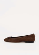 swatch_Dark Brown Suede dolce vita ritla ballet flats