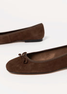 swatch_Dark Brown Suede dolce vita ritla ballet flats