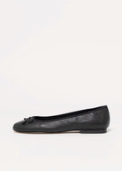 swatch_Black Leather dolce vita ritla ballet flats