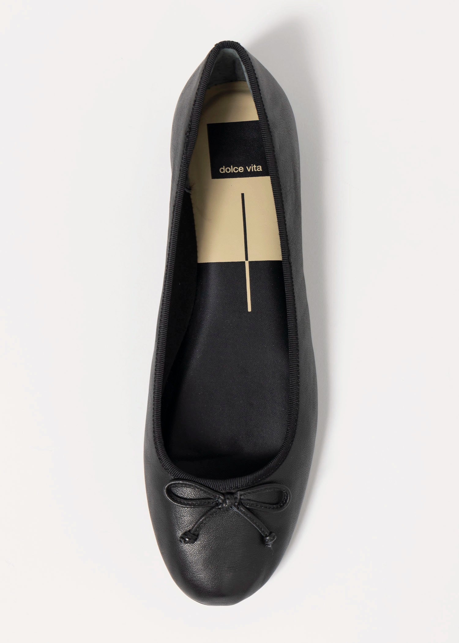 swatch_Black Leather dolce vita ritla ballet flats