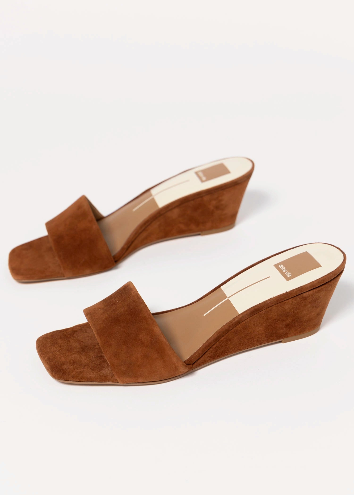 swatch_Brown Suede dolce vita qaily wedge sandal