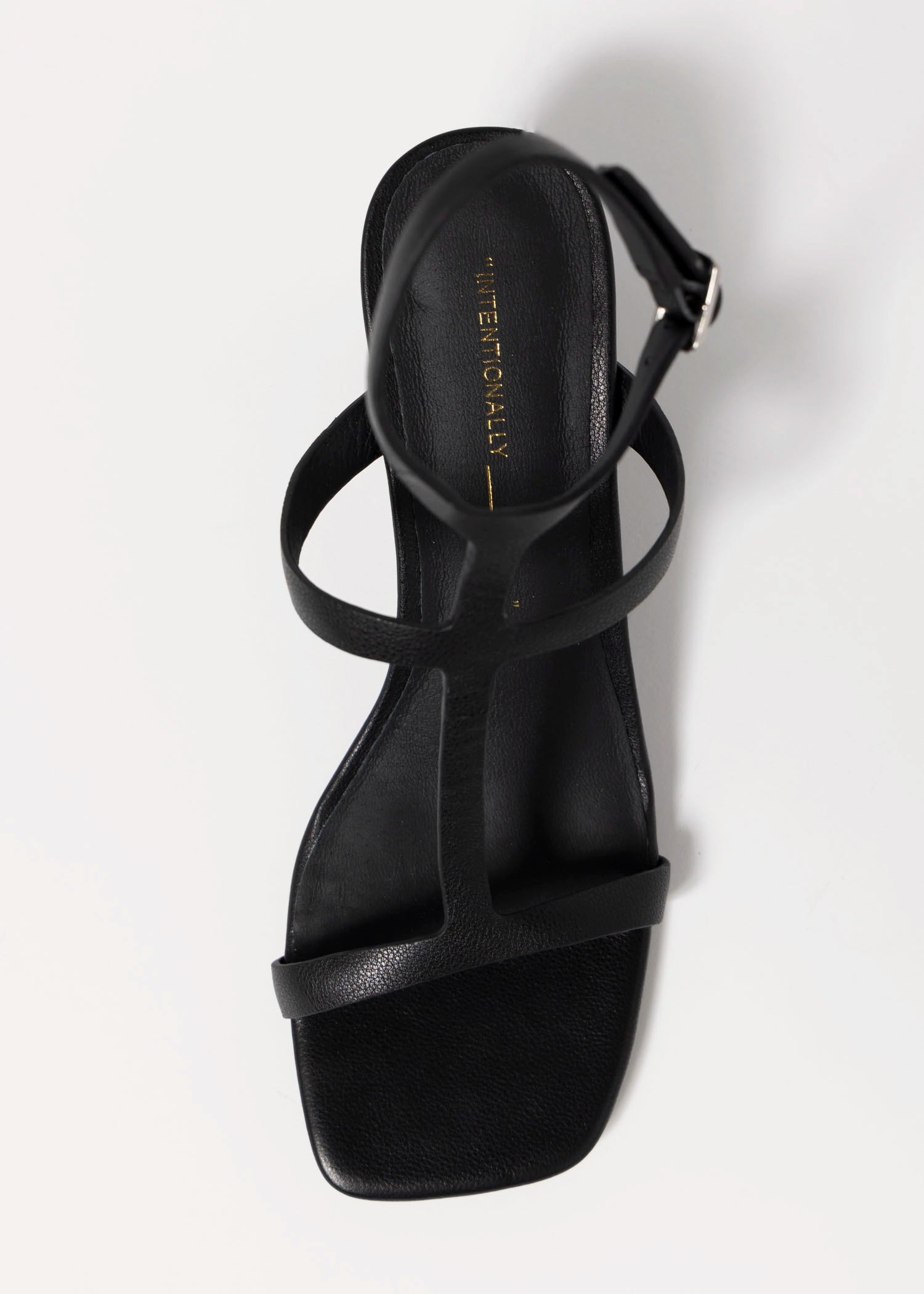 swatch_Black Leather intentionally blank semy wedge sandal