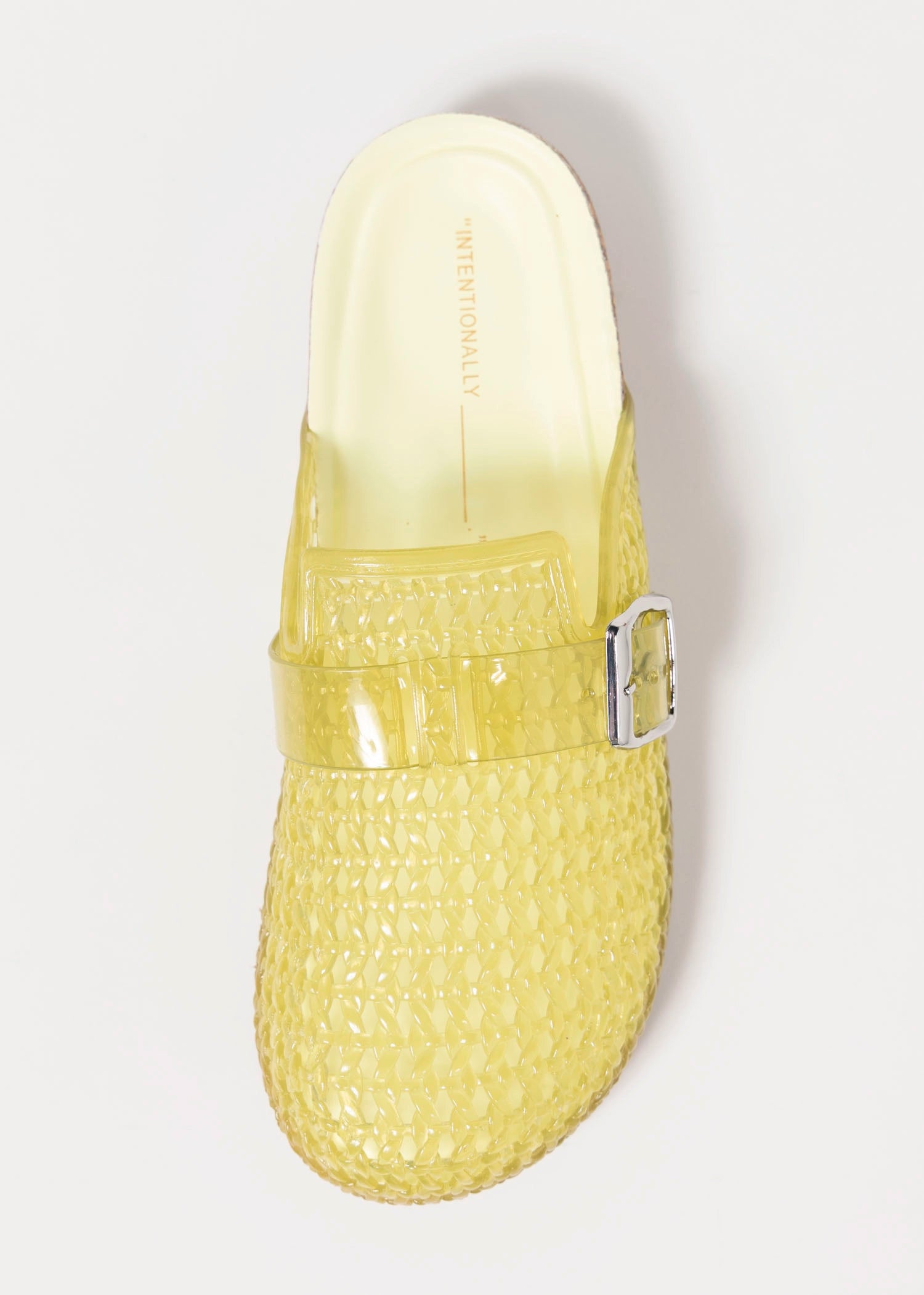 swatch_Avocado intentionally blank seth jelly clog