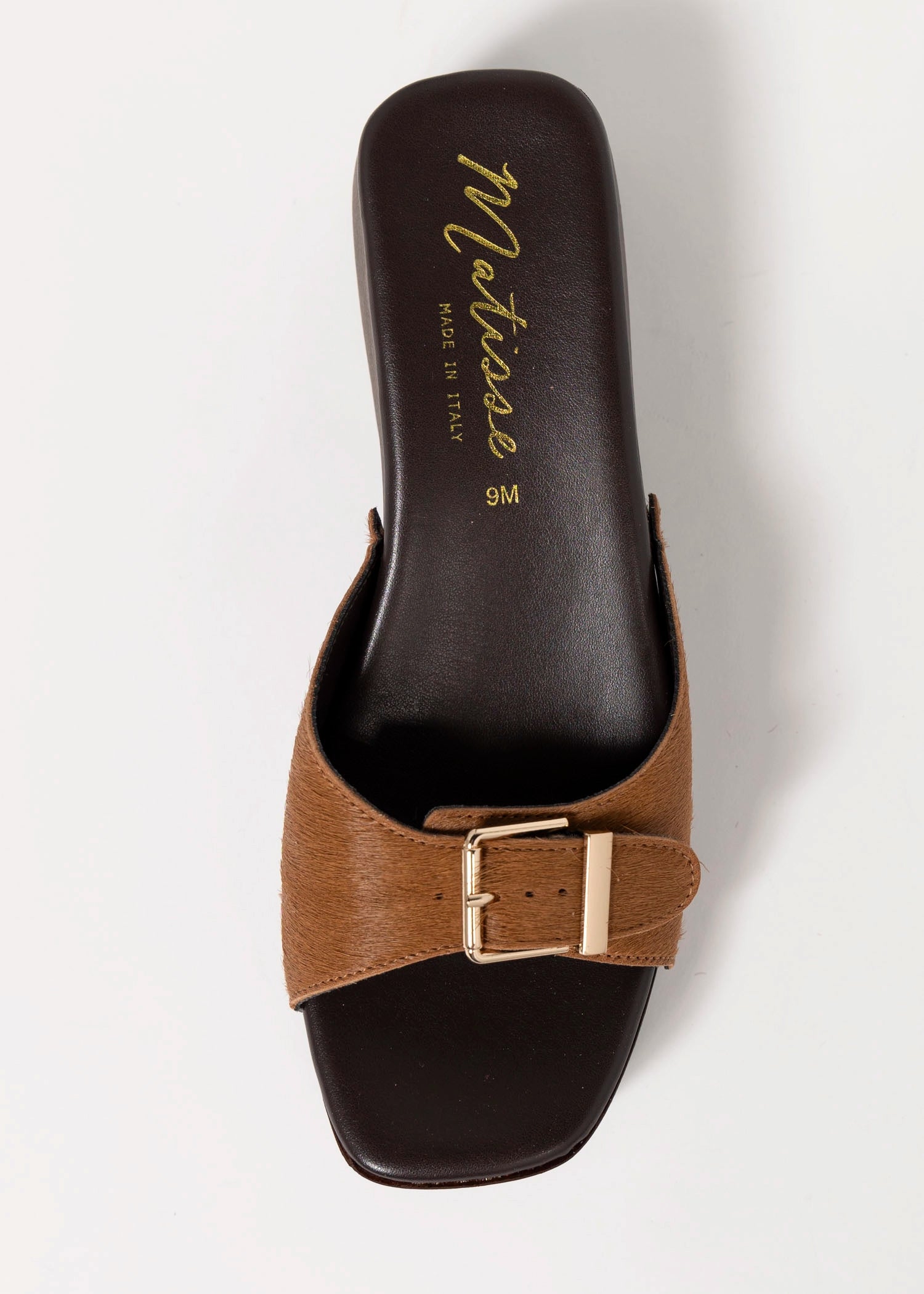 swatch_Tan Haircalf matisse miramar clog sandal