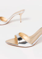 swatch_Silver Leather schutz elodie heeled sandal