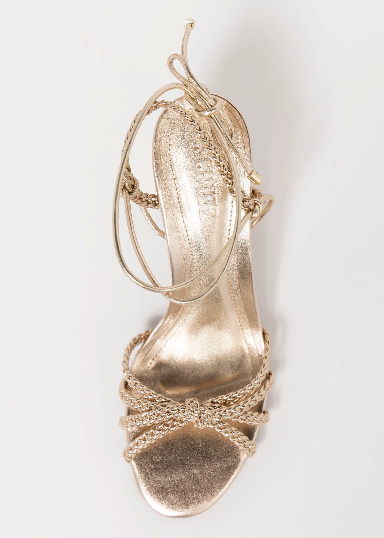swatch_Platino Leather schutz adele block heel sandal