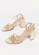 swatch_Platino Leather schutz adele block heel sandal