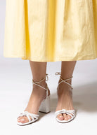 swatch_White Leather schutz adele block heel sandal