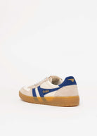 swatch_White/Bone/Blue gola hawk 83 sneaker