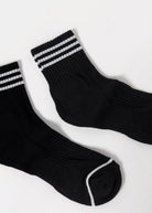 swatch_Black le bon shoppe girlfriend socks