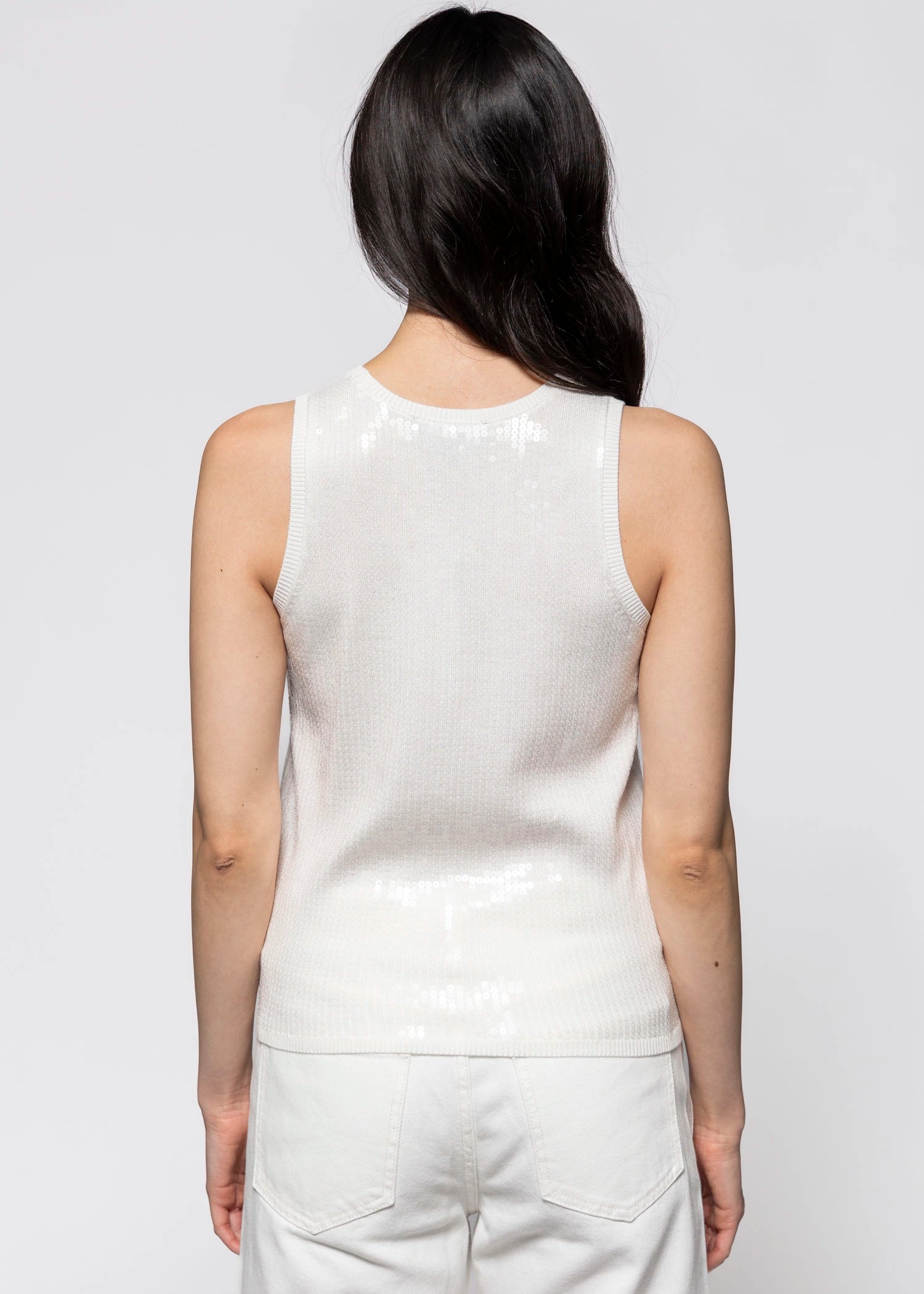 swatch_White sanctuary summer shine sequin tank