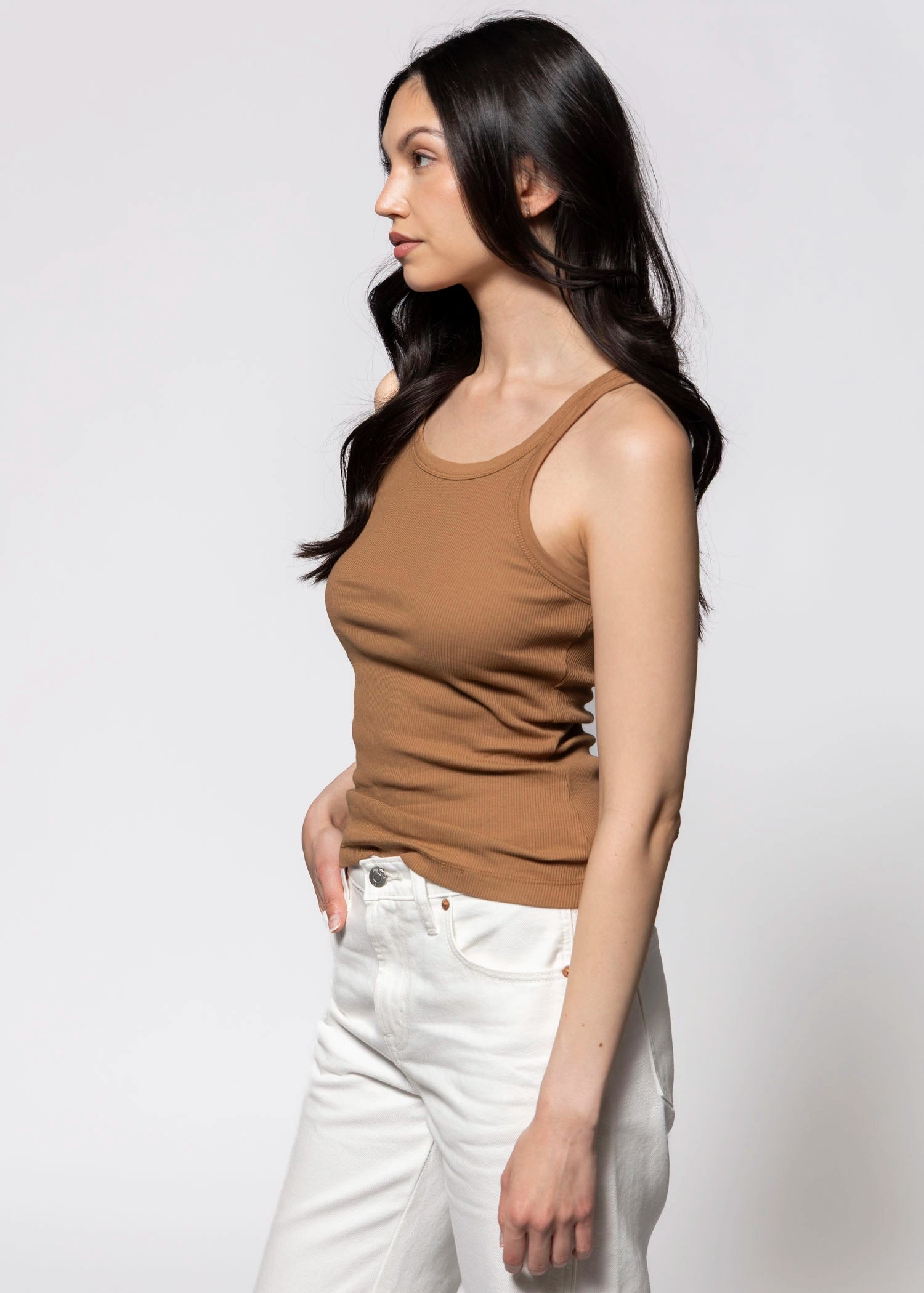 swatch_Toasted Coconut sanctuary sprinter ribbed tank