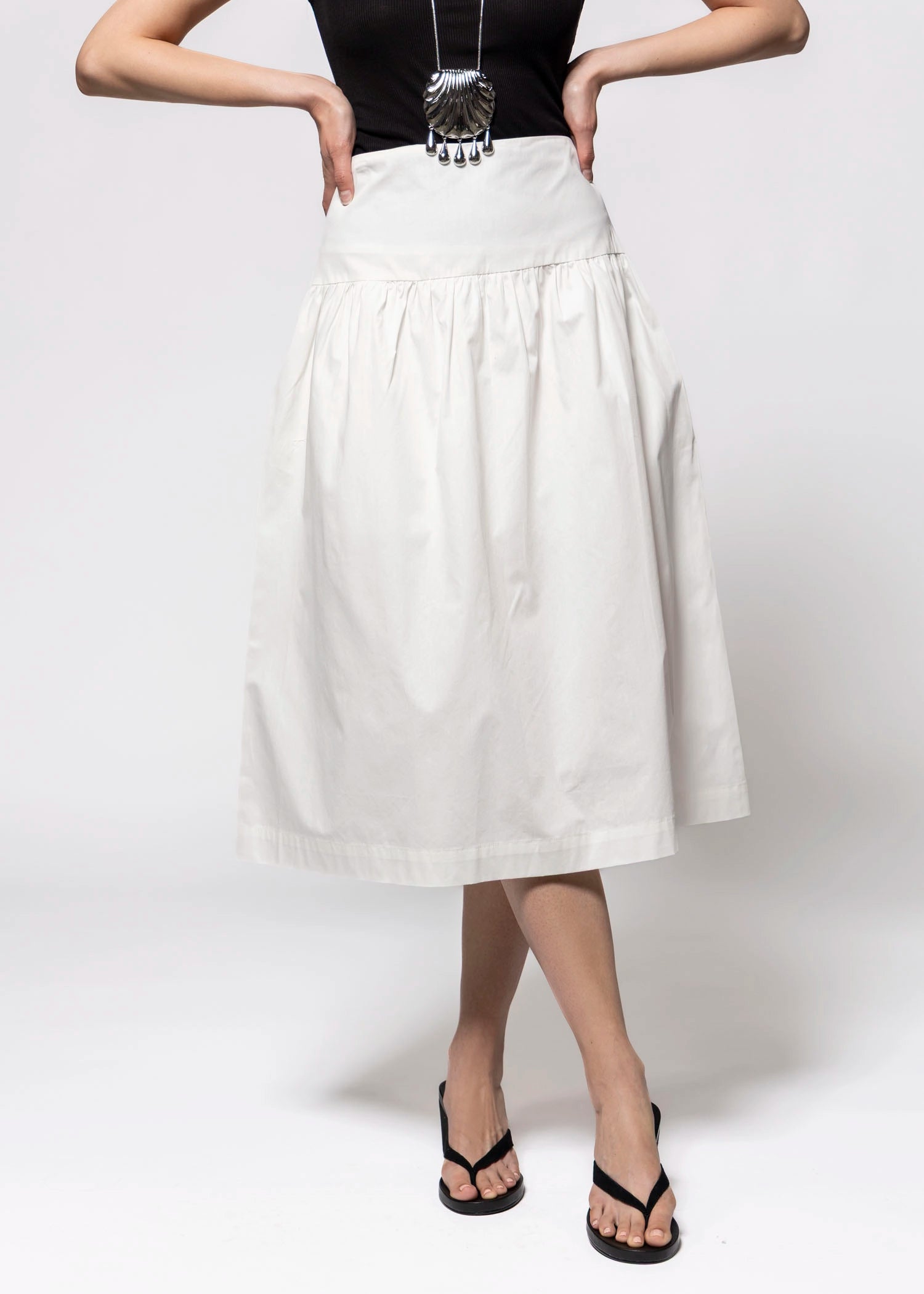 swatch_White sanctuary matter of time midi skirt