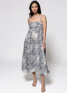 swatch_Blue/Off floral embroidery midi dress
