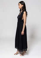 swatch_navy elodie the label Lou lace trim dress