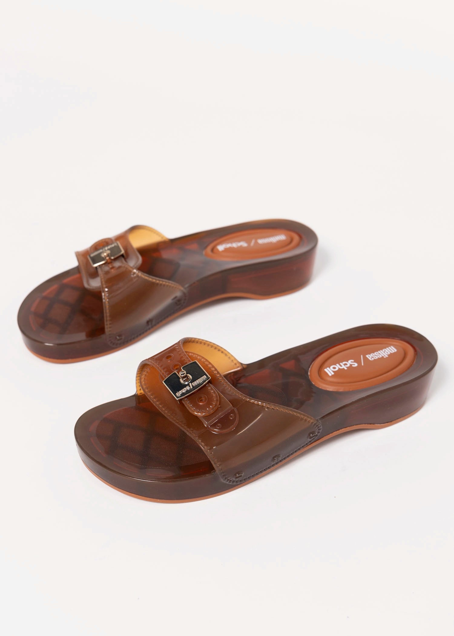 swatch_Brown Melissa pescura jelly sandal