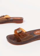 swatch_Brown Melissa pescura jelly sandal