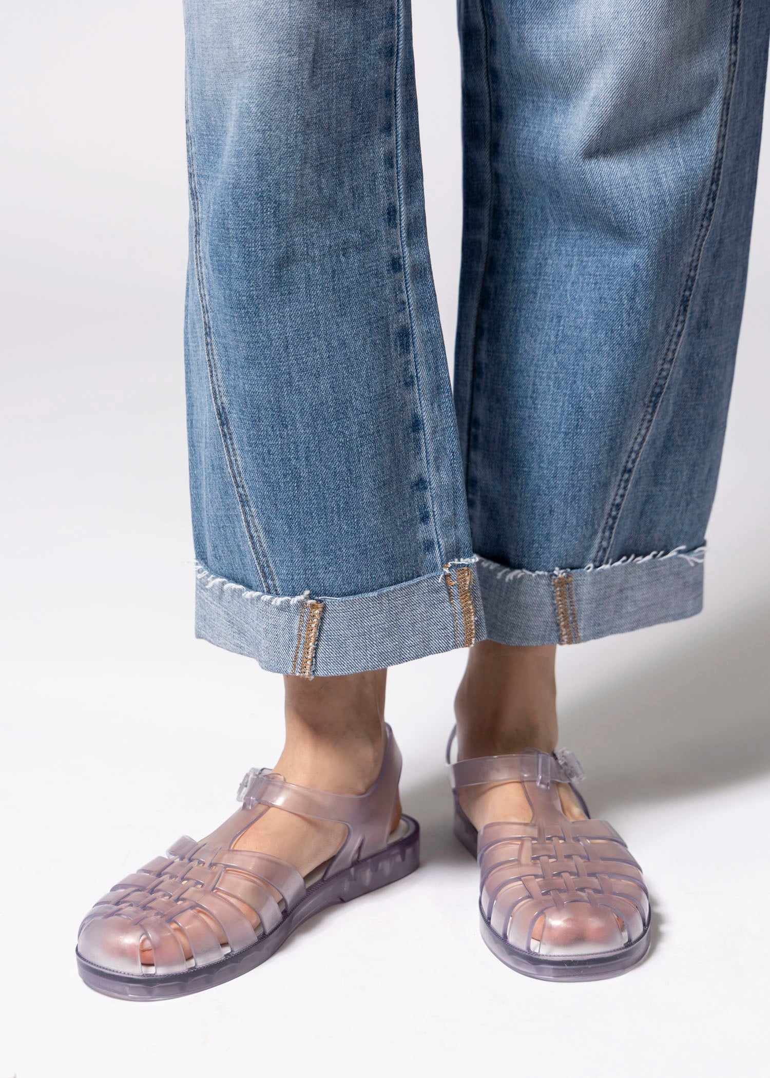 swatch_Clear melissa possession jelly fisherman sandal