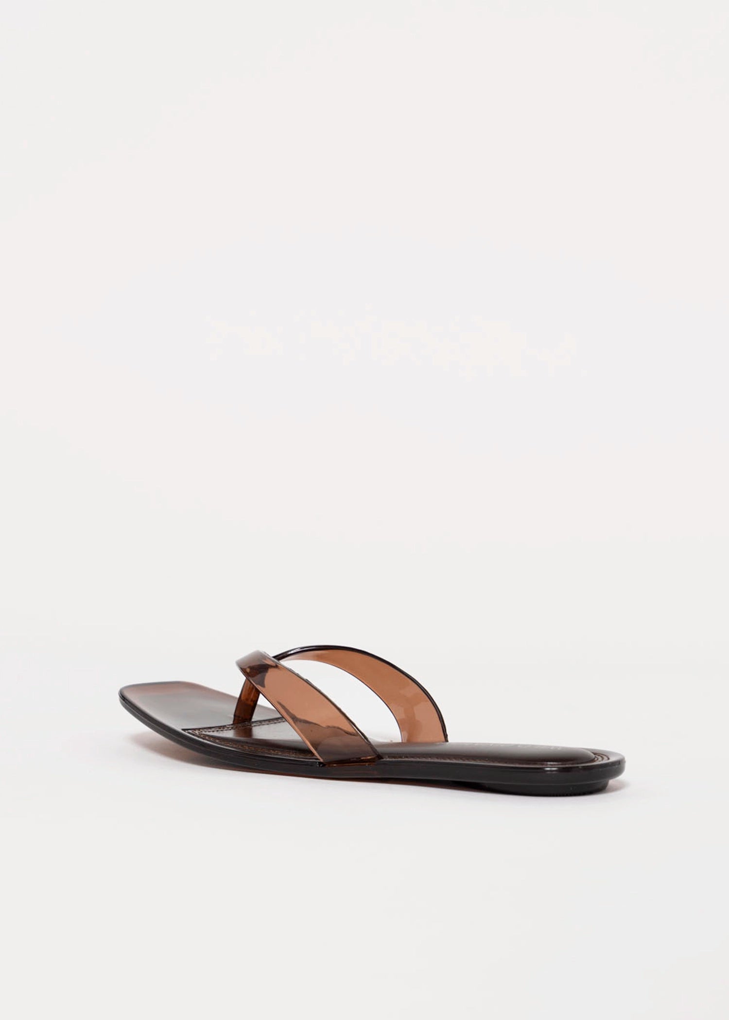 swatch_Brown rome jelly thong sandal