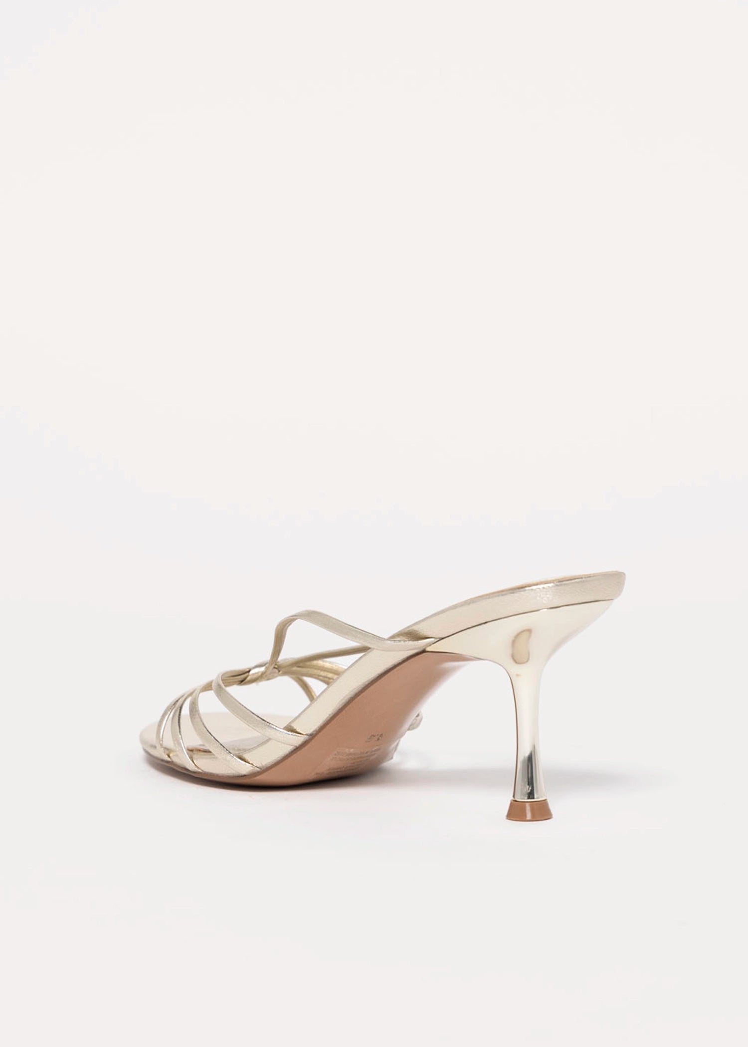 swatch_Gold Leather steve madden edna heeled sandal