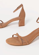 swatch_Tan nubuck steve madden rae block heel sandal