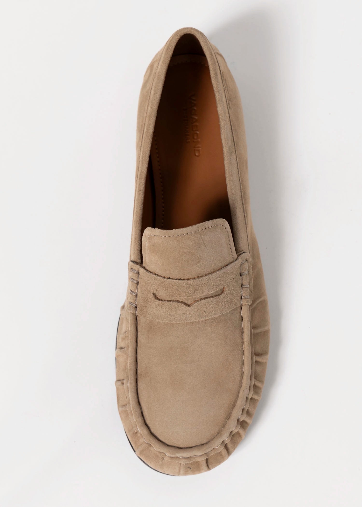 swatch_Nougat Suede vagabond aleya loafer