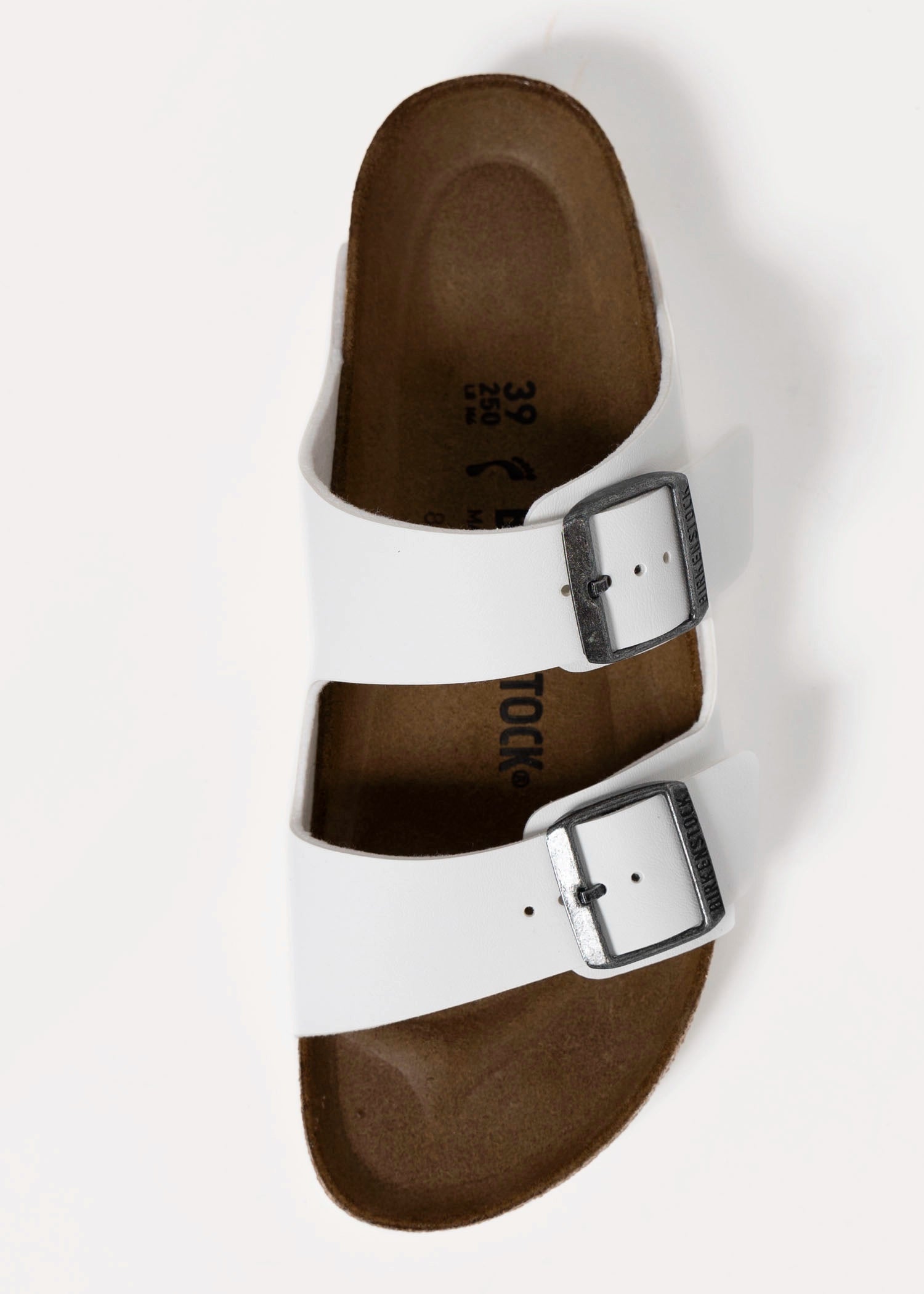 swatch_white arizona sandal flat sandals