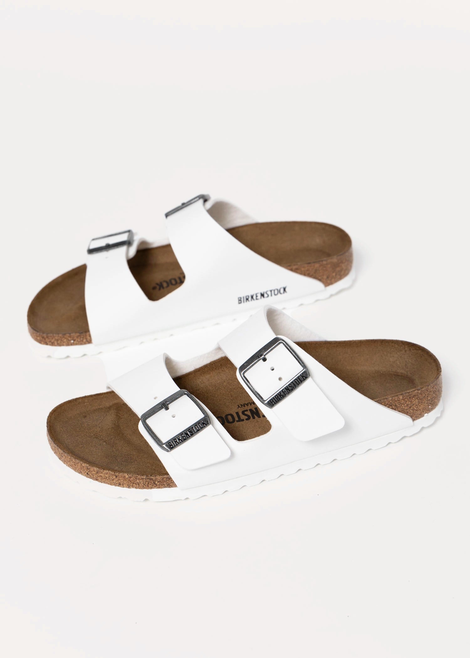swatch_white arizona sandal flat sandals