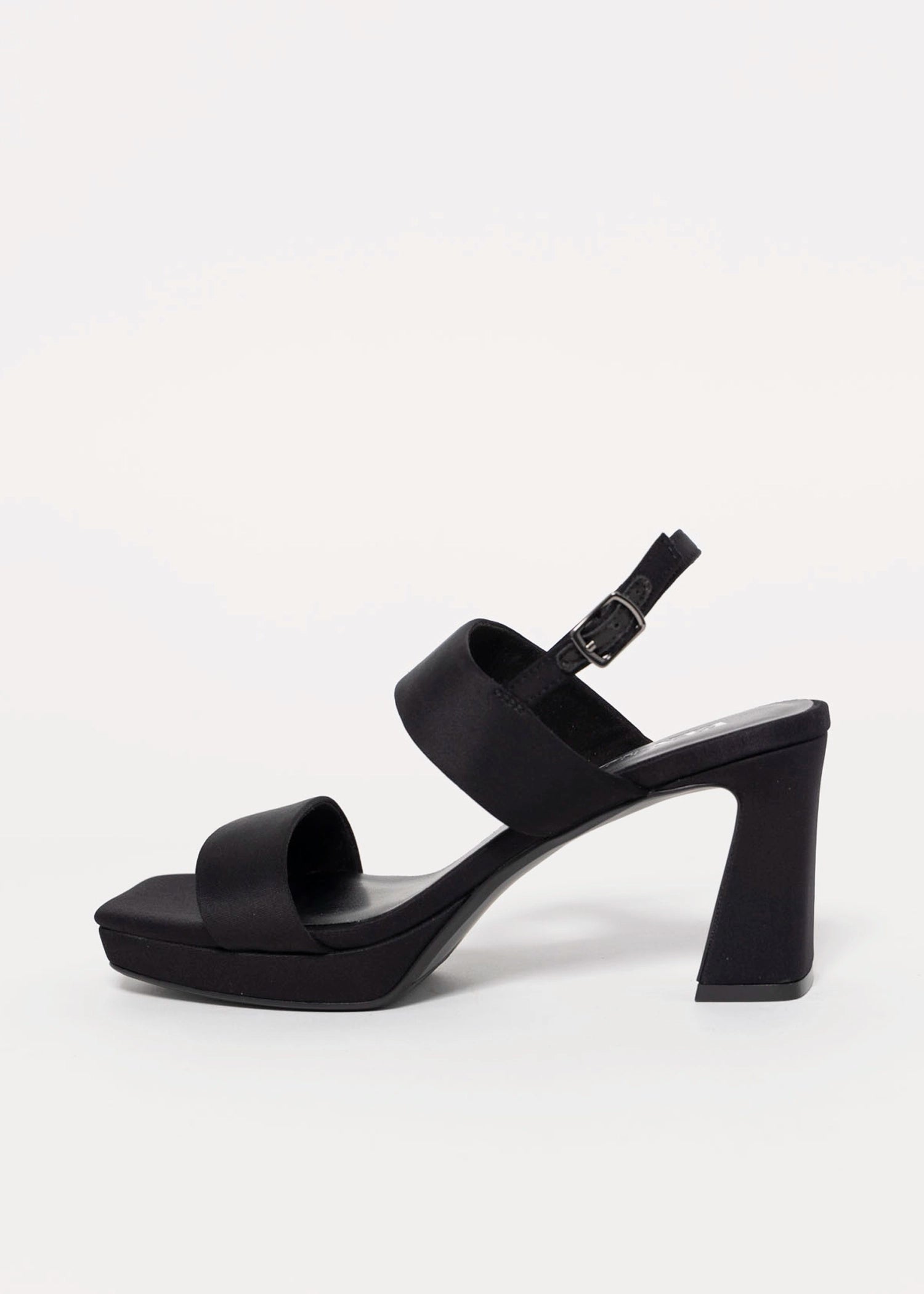 swatch_Black Fabric vaneli maida platform sandal