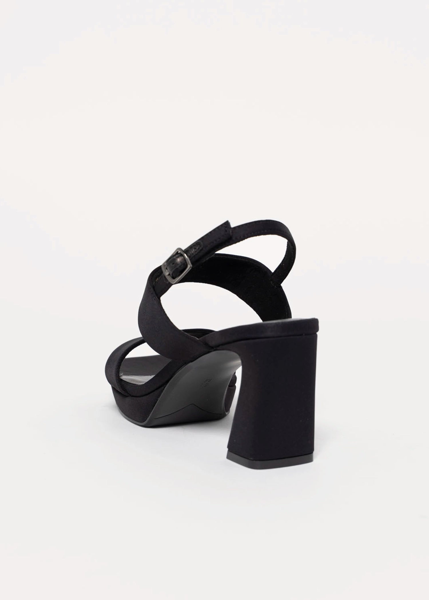 swatch_Black Fabric vaneli maida platform sandal