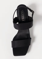swatch_Black Fabric vaneli maida platform sandal