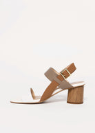 swatch_White/Taupe vaneli lorian heeled sandal