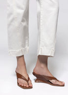 swatch_Chocolate martine wedge thong sandal
