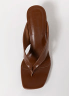 swatch_Chocolate martine wedge thong sandal