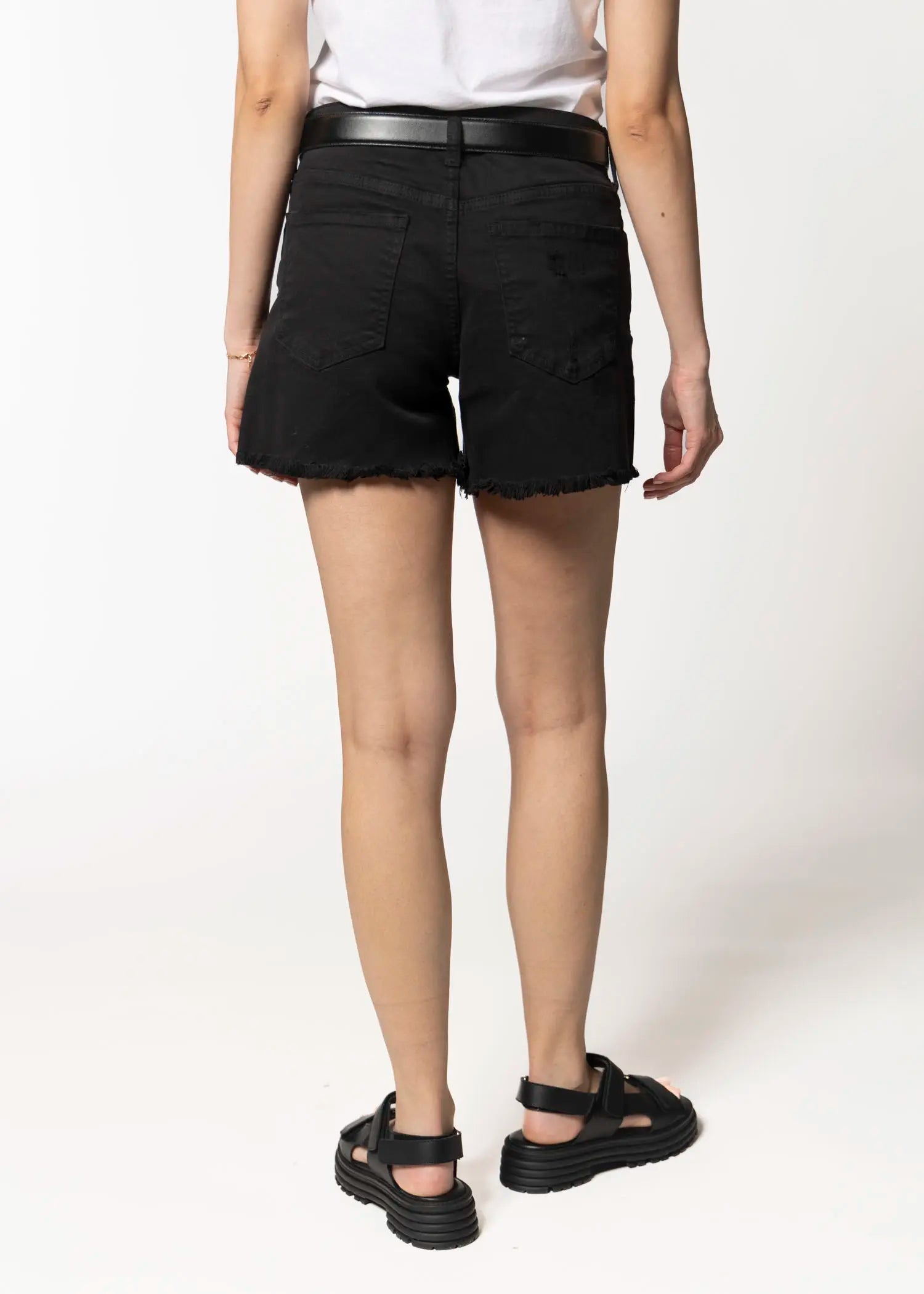 swatch_black jane high rise short apparel