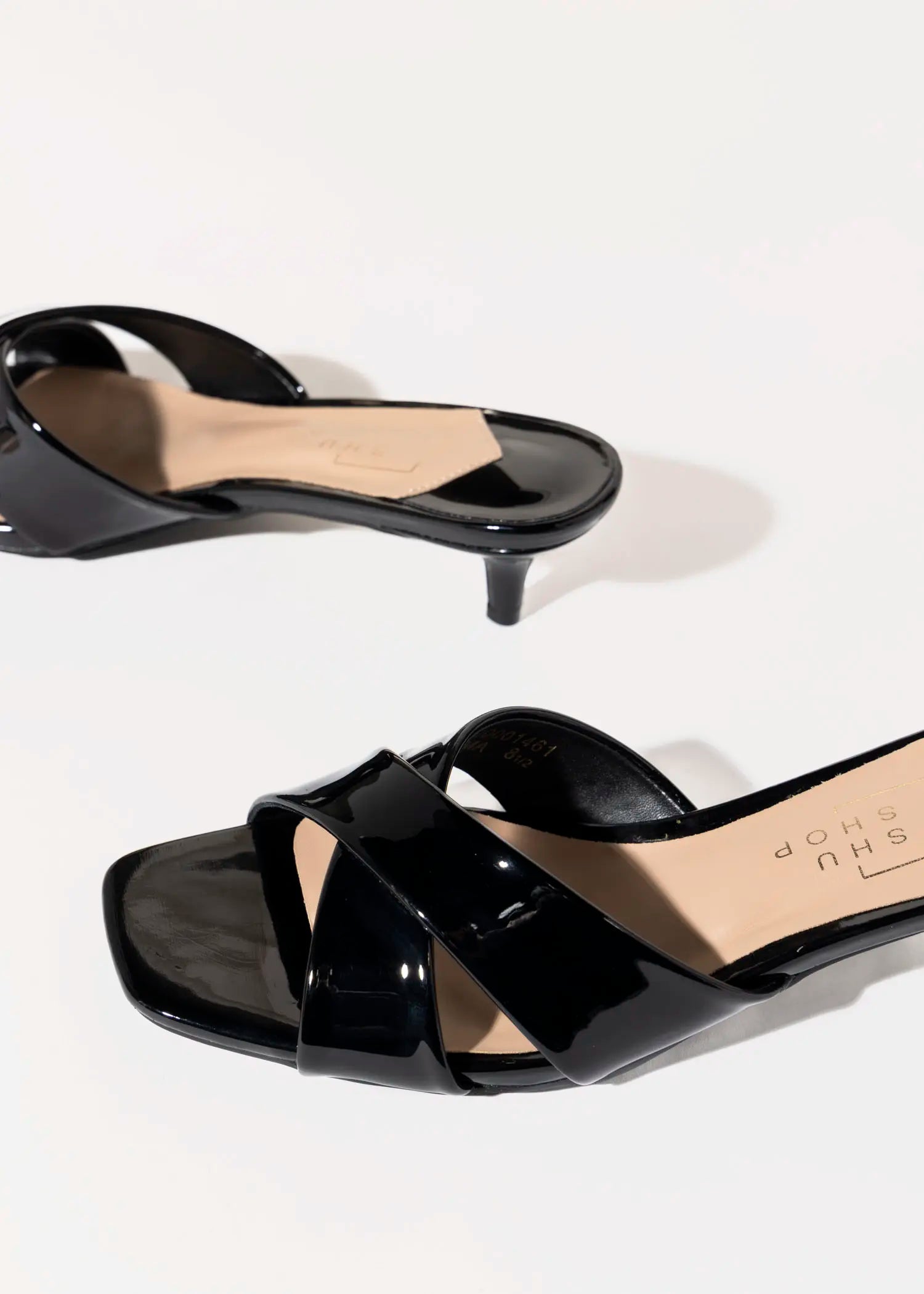 swatch_black emma slide sandal heeled sandals