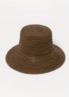 swatch_Brown wyeth cassis raffia bucket hat