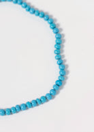 swatch_Turquoise blue howlite beaded necklace