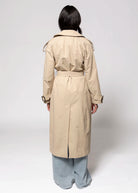 swatch_Wheat avec les filles cotton maxi trench coat