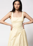 swatch_Yellow elodie the label calista dress