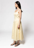 swatch_Yellow elodie the label calista dress