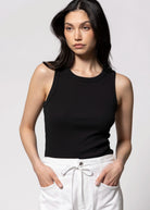 swatch_Black thread and supply evie tank