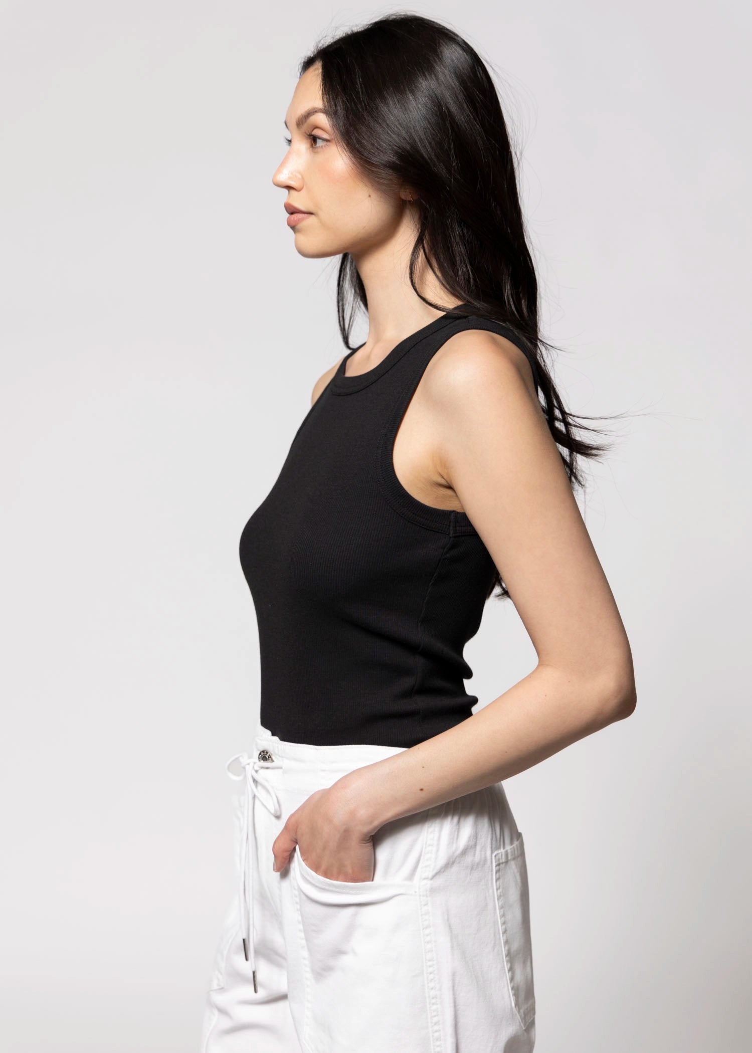 swatch_Black thread and supply evie tank