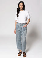 swatch_Light Denim daze denim villa drawstring barrel jean