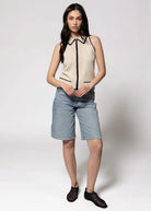 swatch_Flax central park west cora zip up polo