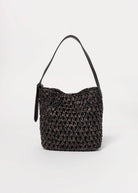 swatch_Chocolate urban expressions ember raffia shoulder bag
