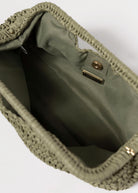 swatch_Sage urban expressions lani woven clutch