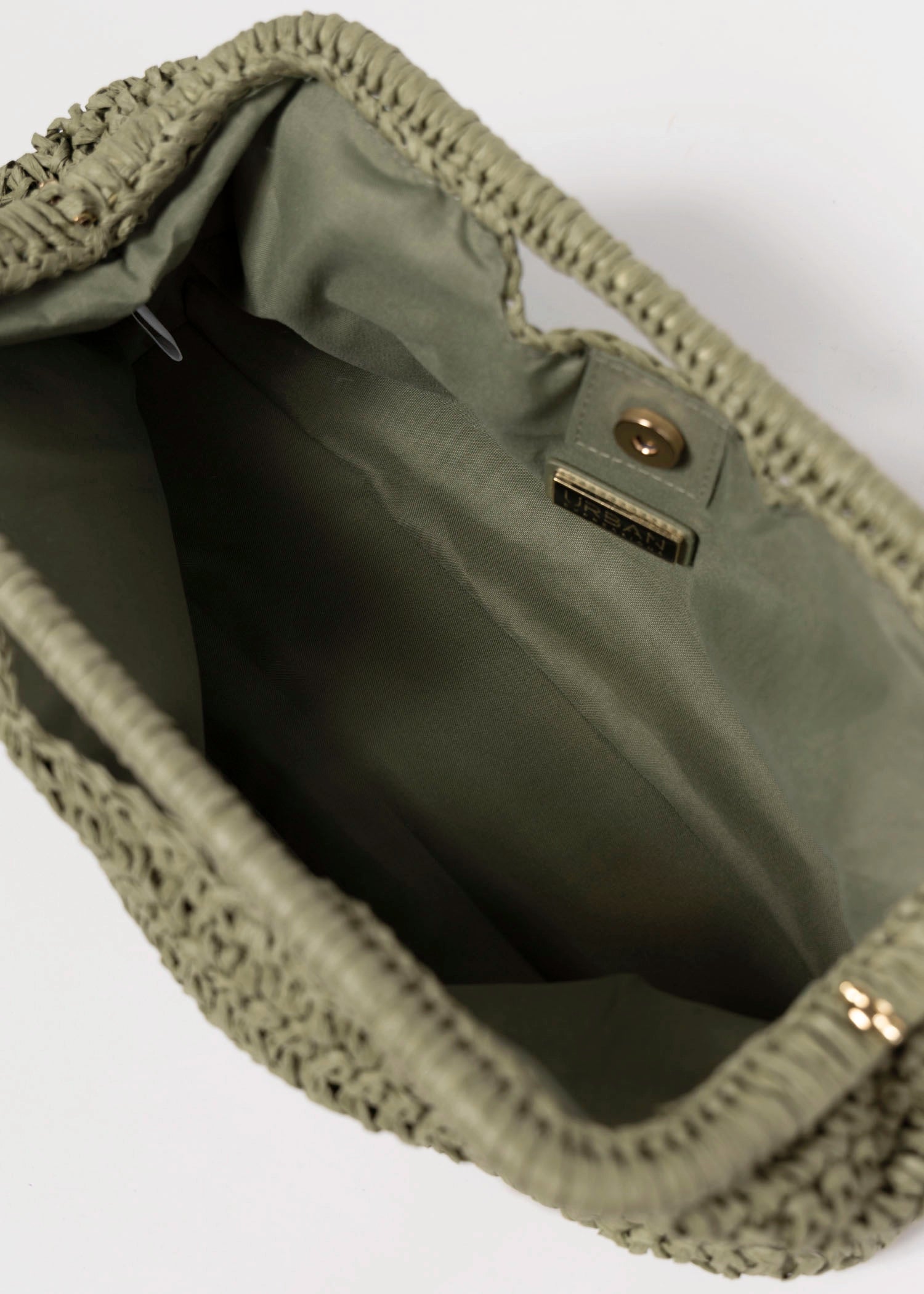 swatch_Sage urban expressions lani woven clutch