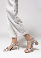 swatch_Silver Leather angel alarcon dominique heeled sandal