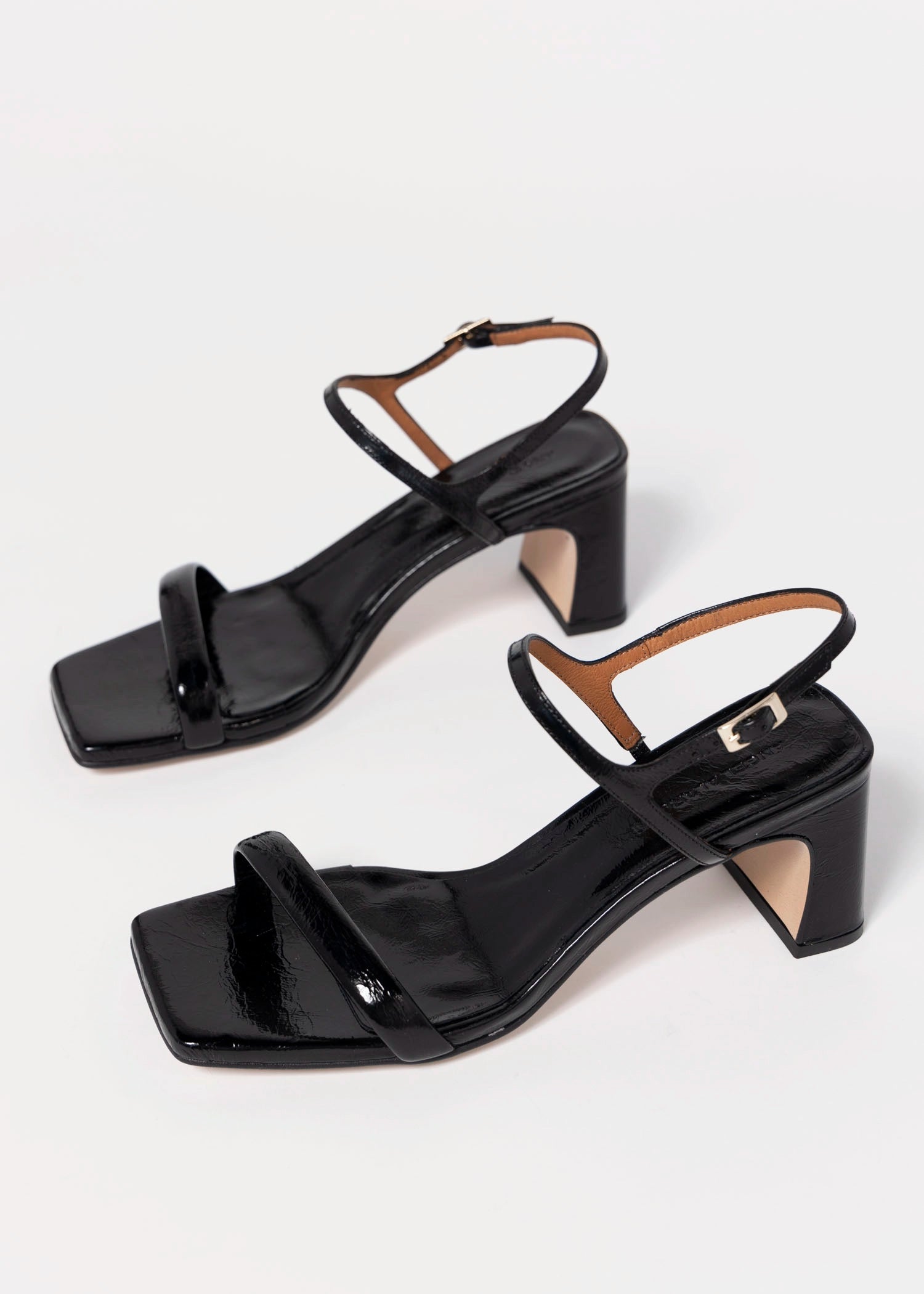 swatch_Black Patent angel alarcon dominique heeled sandal